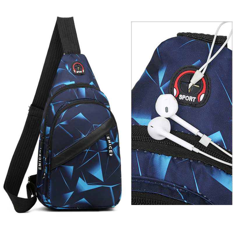 Mehed Naised Vargusvastane Rinnakott Õlakotid Crossbody pakett Kooli lühireisi Sõnumikandjad Kotid Meeste välispordi tropid