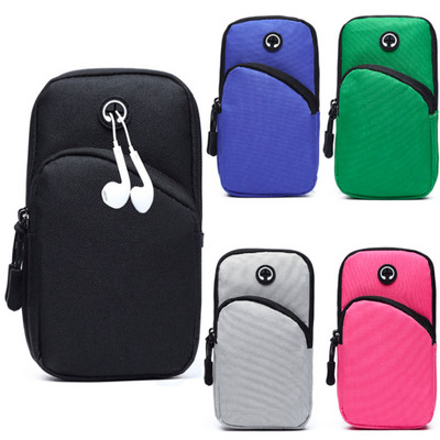 1PC Водоустойчива мъжка, дамска спортна чанта за ръце, бягане, джогинг, държач за мобилен телефон, цип, калъф за колан за 5-6,5 инча