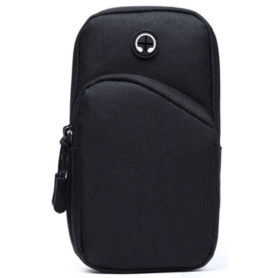 1 tk veekindel meeste naiste jõusaali spordikäekott Jooksmine mobiiltelefoni hoidja Tõmblukuga rihmakott 5–6,5 tolli jaoks