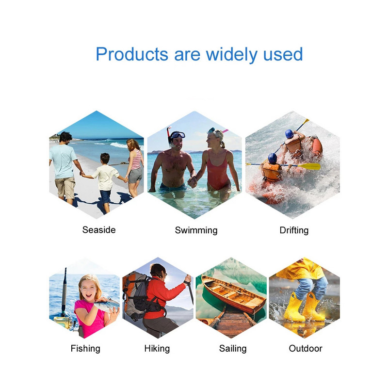 Lauko sausas maišas, plūduriuojantis, vandeniui atsparus krepšys 2L/5L/10L/20L, skirtas plaukiojimui baidarėmis, žygiams snieglenčių sportu, kempingui, žvejybai plaustais