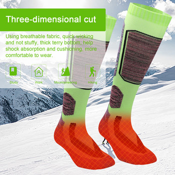 Χειμερινές κάλτσες σκι για άνδρες Γυναικείες Κάλτσες για κρύο καιρό Ζεστές & αναπνέουσες για χειμερινά σπορ Snowboarding Σκι Ορειβασία Πεζοπορία