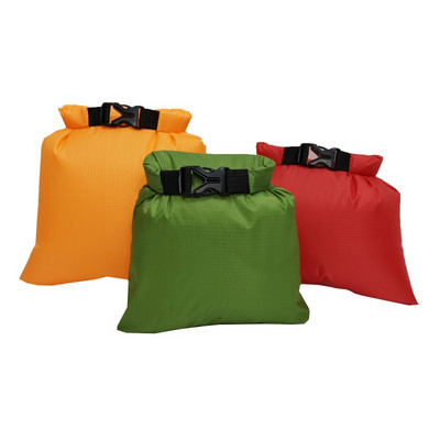 3 vnt Neperšlampamas sausas krepšys 3,5 / 2,5 / 1,5 l pakuotės maišas, skirtas plaukioti plaustais ir baidarėmis upe plaukioti plaukioti baidarėmis