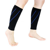 1 paar Sport Running Cycling Unisex säärejala kaitsega kompressioonsokid