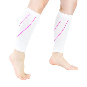 1 ζευγάρι Αθλητικό τρέξιμο ποδηλασίας Unisex Κάλτσες με μανίκια συμπίεσης με προστασία ποδιών γάμπας