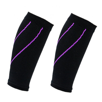 1 paar Sport Running Cycling Unisex säärejala kaitsega kompressioonsokid