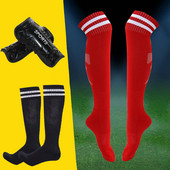 Copii adulți Fotbal Tibie + Seturi de șosete Sport Fotbal Protecție pentru viței Protecție anti-coliziune Compresie ShinGuards Logo personalizat