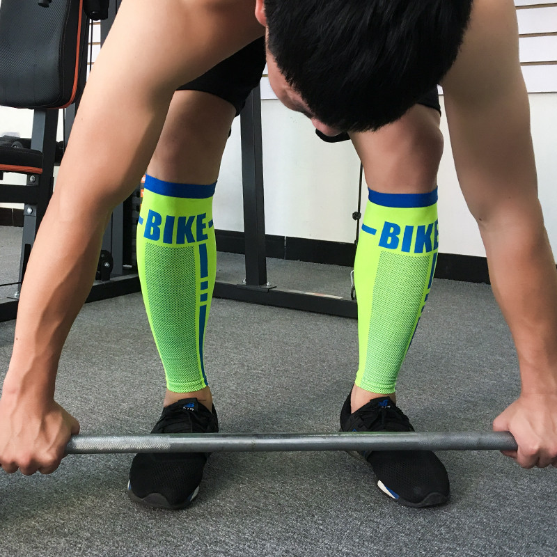 2Gb Pamata slāņa kompresijas kāju sildītāji, vīrieši, sievietes, futbols, apakšstilba aizsargi, riteņbraukšana basketbols, sports, ikru piedurknes