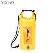 Lauko 5L itin lengvas TPU vandeniui atsparus krepšys, sausas paketas, sulankstomas baidarių plaukimo plaustais upe Trekking plaukiojantis sausas krepšys
