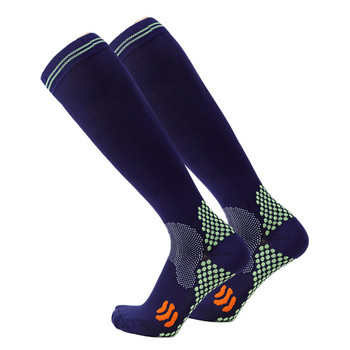 Ποδηλασία Αθλητικές κάλτσες Κάλτσες συμπίεσης Footabll Sport Nursing κάλτσες για την πρόληψη των κιρσών Κάλτσες κατάλληλες για κάλτσες ράγκμπι