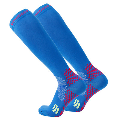Jalgrattaspordi sokid sukad Kompressioon Footabll Sport põetavad sukad ennetavad veenilaiendeid Sokid sobivad ragbi sokkide jaoks
