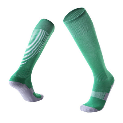 Șosete fotbal Adulți Copii Respirabili Îngroșați Sport Absorbant transpirația Sport Genunchi înalt Prosop Fotbal Ciorapi lungi anti-alunecare