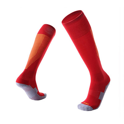 Șosete fotbal Adulți Copii Respirabili Îngroșați Sport Absorbant transpirația Sport Genunchi înalt Prosop Fotbal Ciorapi lungi anti-alunecare