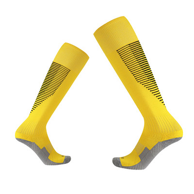 Șosete fotbal Adulți Copii Respirabili Îngroșați Sport Absorbant transpirația Sport Genunchi înalt Prosop Fotbal Ciorapi lungi anti-alunecare