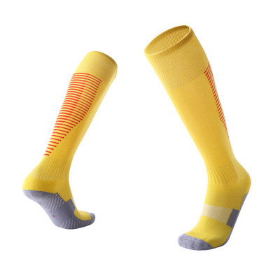 Șosete fotbal Adulți Copii Respirabili Îngroșați Sport Absorbant transpirația Sport Genunchi înalt Prosop Fotbal Ciorapi lungi anti-alunecare