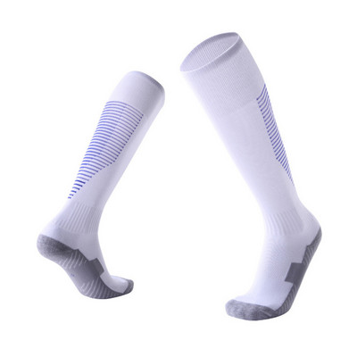Șosete fotbal Adulți Copii Respirabili Îngroșați Sport Absorbant transpirația Sport Genunchi înalt Prosop Fotbal Ciorapi lungi anti-alunecare
