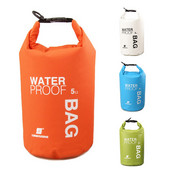 Vandeniui atsparus sausas krepšys 2 l 5 l 10 l 15 l PVC kuprinė plaukiojanti plaukiojimas plaustais baidarės stovyklavimas žygiams upe plaukimo kelioninio krepšio maišelis