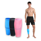 1 DB Fitness Légáteresztő Sport lábszár kompressziós lábszár ujj teljes láb térd kompressziós ujj nőknek Férfi Gym Shin Protect