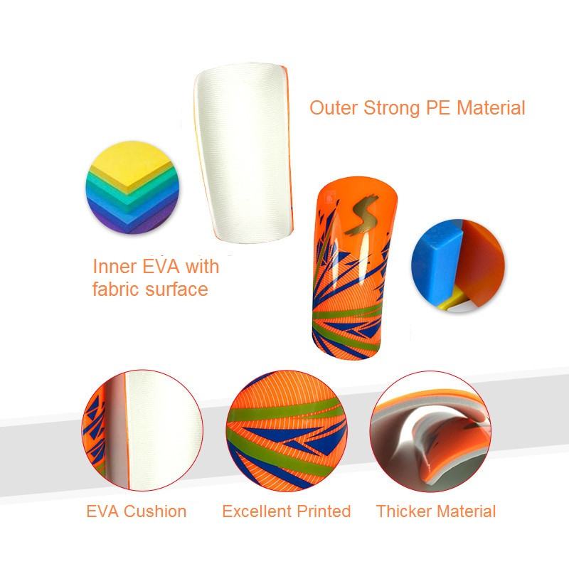 1 pár labdarúgás lábszárvédő kiváló minőségű professzionális sportfutball lábpárnák kapus edzésvédő labdarúgás lábszárvédők