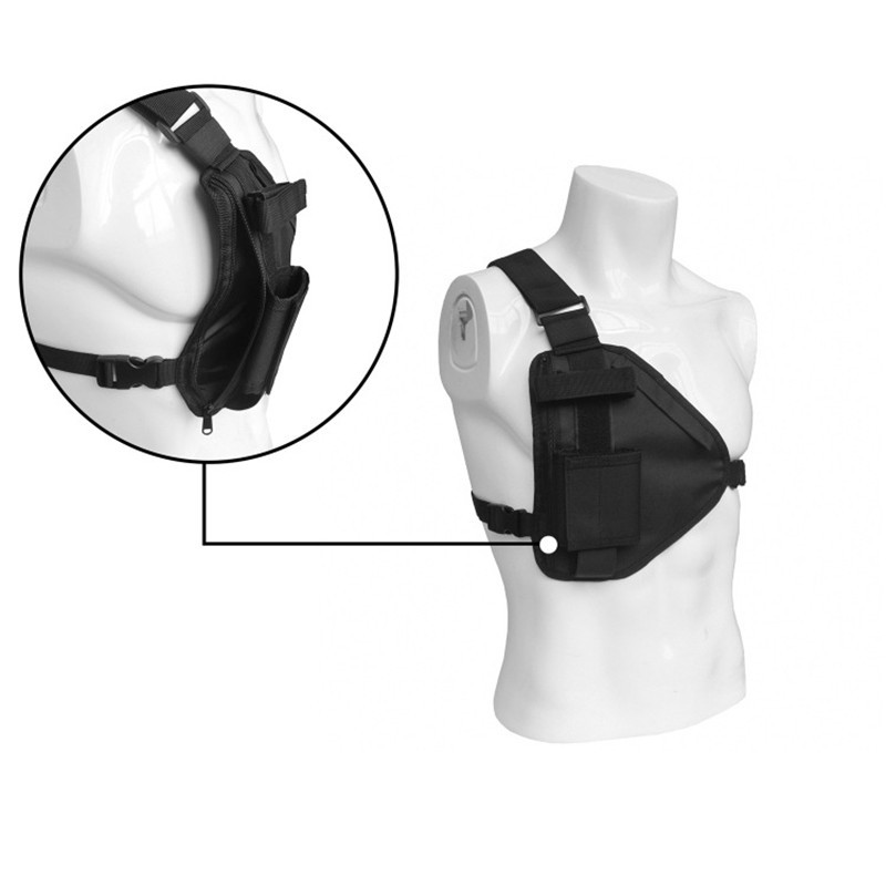 Multifunktsionaalne taktikaline vest nailonist sõjaväevesti rinnakorvi kott Kabuur taktikalised rakmed raadiosaatja vöökomplekt raadio jaoks
