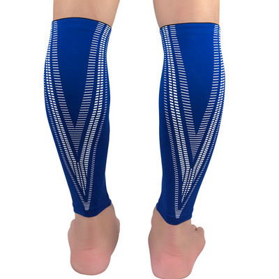 1Pair Sport Safety Football Sínvédő kosárlabda lábszártámasz Kompressziós izomzokni Futó láb Ujj kerékpáros lábmelegítők