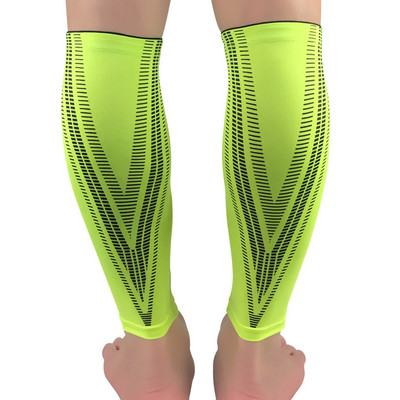 1Pair Sport Safety Football Sínvédő kosárlabda lábszártámasz Kompressziós izomzokni Futó láb Ujj kerékpáros lábmelegítők