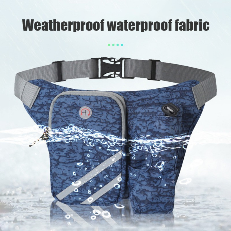 Reguleeritav vastupidav veepudel Fanny Pack Sport Fanny Pack vöörihma kott matkamiseks Jooksmiseks Jalgrattasõiduks jahiks linna jooksmiseks mõeldud kotid