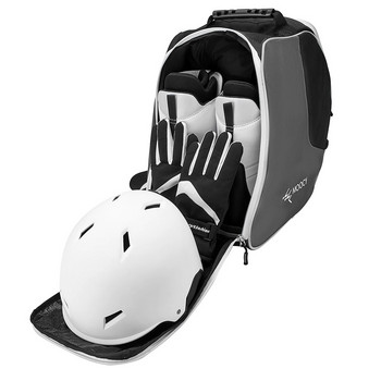 Φορητή τσάντα αποθήκευσης εξοπλισμού εξωτερικού χώρου για χειμερινό σκι Αξεσουάρ Επαγγελματική τσάντα για παπούτσια χιονιού Αντιολισθητική για κράνος σκι γάντια γυαλιά