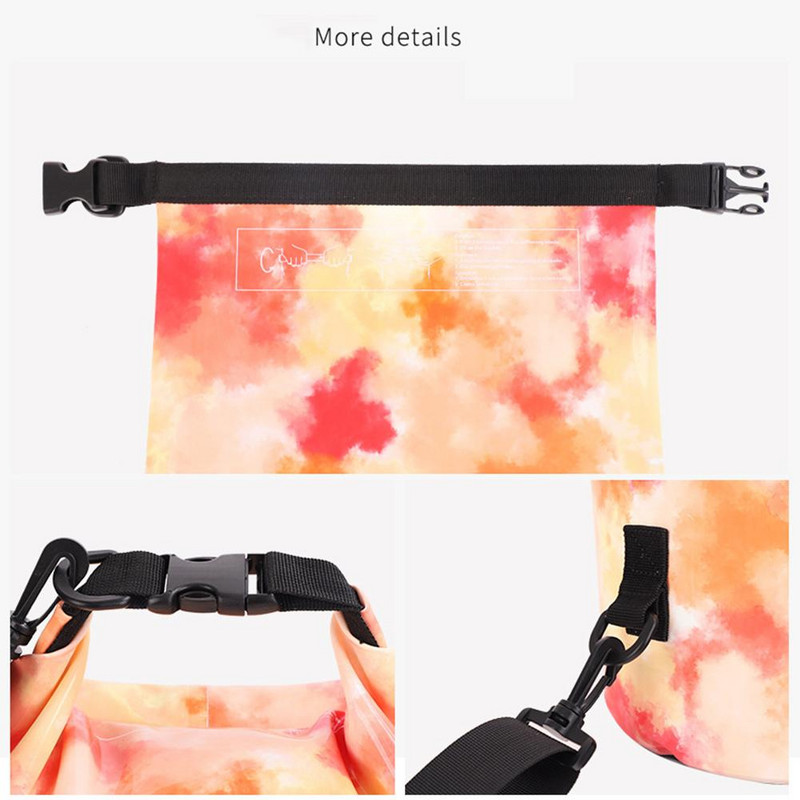 Vandeniui atsparus banglenčių krepšys 2 l 5 l lauko plaukimo krepšys nardymo kompresinis laikymo sausas krepšys vyrams, moterims, baidarėms, žygiams upe