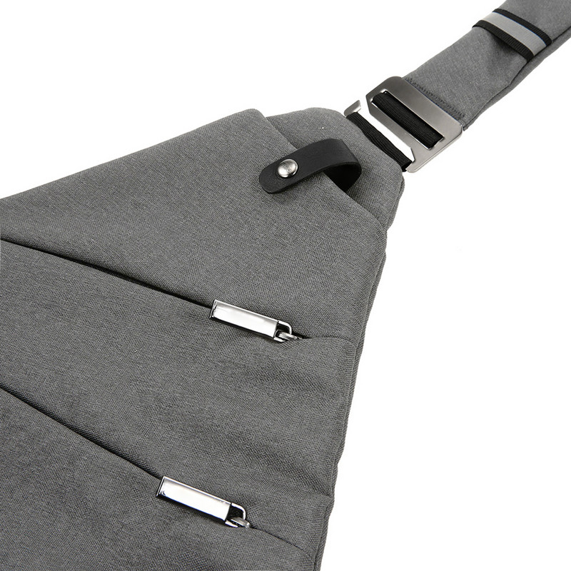 Sling seljakott rinnakott Kerge välitingimustes sport reisimine matkamine vargusvastane Crossbody õlakott päevakott meestele naistele