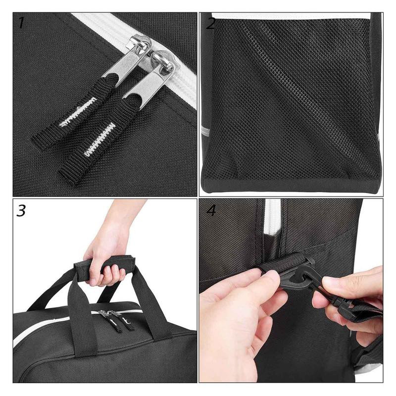 Slidžių krepšys Snieglenčių batų krepšys Kombinuotas paminkštintas vandeniui atsparus vienvietis slidinėjimo kelioninis krepšys transportavimo slidės snieglenčių kuprinė Slidinėjimo batų krepšys