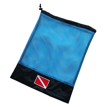 Мрежеста чанта за съхранение на шнурове за гмуркане, гмуркане с шнорхел, маска за плуване, регулатор, аксесоари за SMB оборудване
