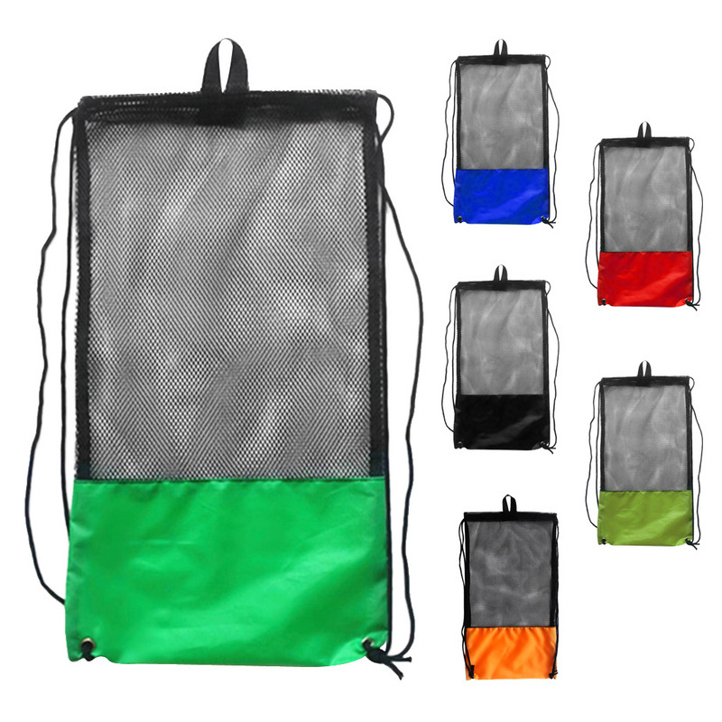 Scuba Diving Snorkeling Πτερύγια κολύμβησης Διχτυωτό τσαντάκι με κορδόνι με ιμάντα ώμου - Αξεσουάρ κολύμβησης σε διάφορα χρώματα