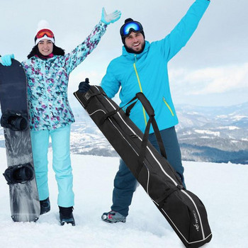 Τσάντα Snowboard Μεγάλης χωρητικότητας Αδιάβροχες μπότες σκι για εξωτερικό χώρο αποθήκευσης εξοπλισμού χειμερινού σκι Τσάντα οργάνωσης Unisex