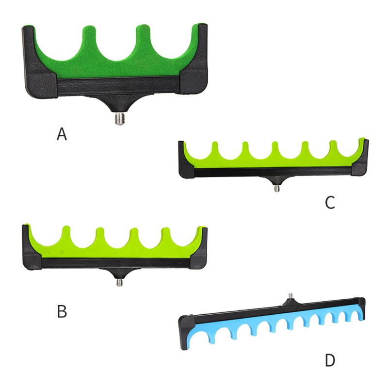 3 5 6 10 skylučių meškerės laikiklis Tiekimo ankšties stovo laikiklis EVA Minkštas meškerykotis Karpių žvejybos reikmenys Pesca