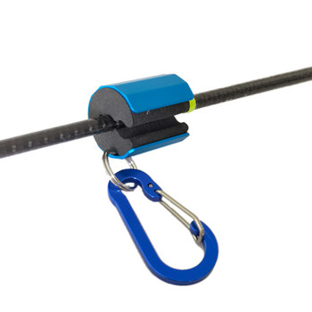 OUTKIT Нов държач за въдица Примамка Преносима BFS алуминиева сплав Fly Fishing Tackle Quick Rod Assistant Tools