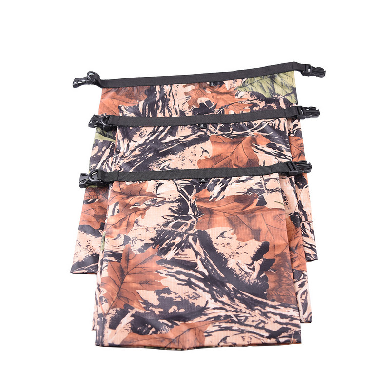 3 tk komplekt väliujumise veekindel kott matkarafting hoiukuivkott reguleeritava rihmakonksuga 3/5/8 l