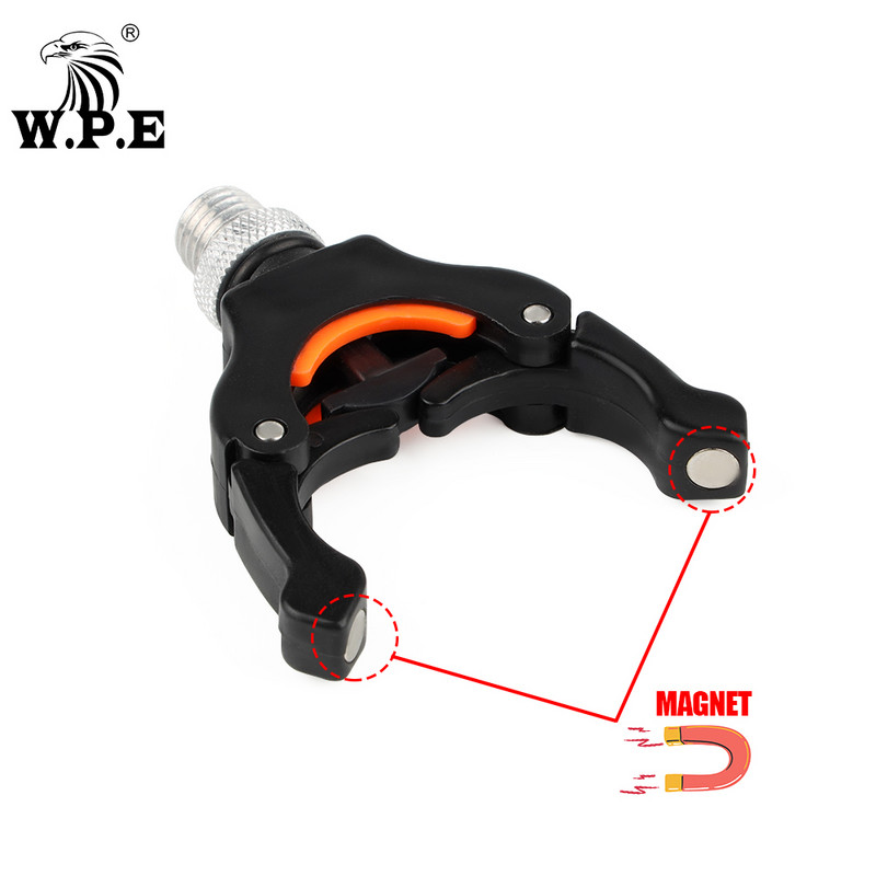 WPE karpkala õngehoidja ridva tugipea hoidik Magnethaarats Karpkalapüügi tarvikud Püügitarbed Pesca 1tk