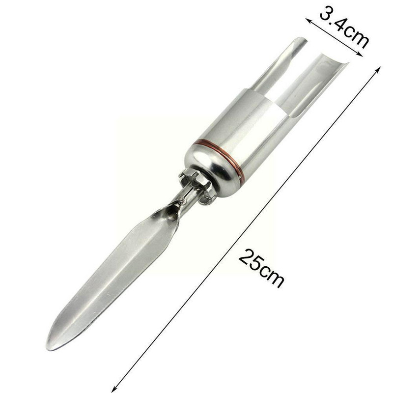 1 tk õngehoidja terasest silindriline ridvahoidja viskehoidja, käsi maapinnaga mere ridva tööriista sisestus õngeritv Y9k7