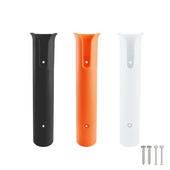 Kleepuva kinnitusega plastist õngeritva hoidikud paadihoidja Vastupidav varraste toru kronsteini pistikupesa tugi paadi süsta sisestustarvikud