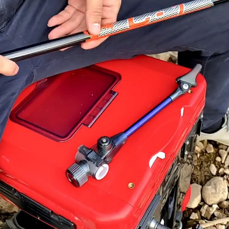 Horgászbot tartó Nyújtott bottartó Szénszálas teleszkópos konzolok Állítható horgászbot-állvány Pesca tartozékok