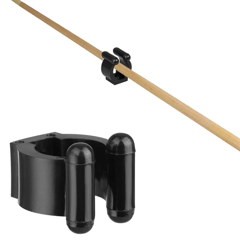 20 DB Falra szerelhető horgászbot tároló kapcsok bilincsek tartó állvány szervező biliárd snooker dákó helymeghatározó klip tartó medence cu-hoz