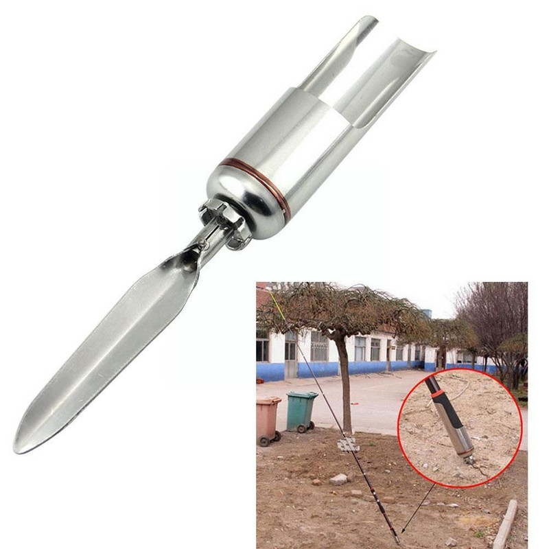 1 бр. Държач за въдица Стоманена цилиндрична заземена вложка Държач за въдица Държач за ръчен прът Въдица за хвърляне Sea J4n4