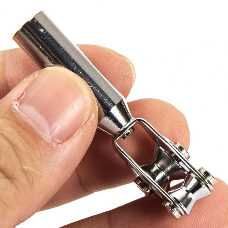 Οδηγός ράβδου ψαρέματος φορητό επαναχρησιμοποιήσιμο κύλινδρο από ανοξείδωτο χάλυβα Μύτη κορυφαίου δαχτυλιδιού για τον λάτρη του ψαρέματος