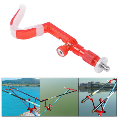 Horgászbot tartó, támasztó állvány, állvány Tartozékszerszám Hordozható horgászbot-tartó állvány tengerparti férfi kültéri tengeri horgászathoz