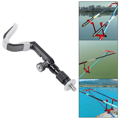 Horgászbot tartó, támasztó állvány, állvány Tartozékszerszám Hordozható horgászbot-tartó állvány tengerparti férfi kültéri tengeri horgászathoz