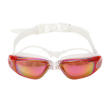 Оптични очила за плуване Мъже Жени Тапа за уши за басейн с късогледство Професионални водоустойчиви очила за плуване Очила за гмуркане с рецепта за възрастни