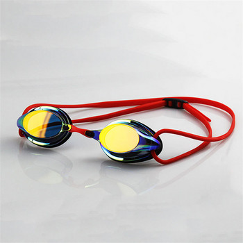 Γυαλιά κολύμβησης επαγγελματικών αγώνων κατά της ομίχλης αδιάβροχη προστασία UV Silica Gel Γυαλιά κατάδυσης Αγωνιστικά γυαλιά