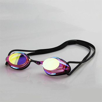 Професионални състезателни очила за плуване против замъгляване, водоустойчива UV защита, силикагел, очила за гмуркане, състезателни очила