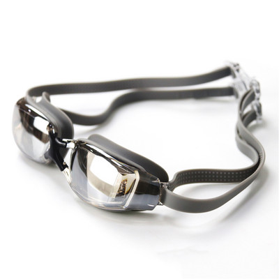 Fekete bevonatú úszószemüveg füldugóval Professzionális felnőtt szilikon úszósapka medence úszószemüvegek páramentes férfi női szemüvegek