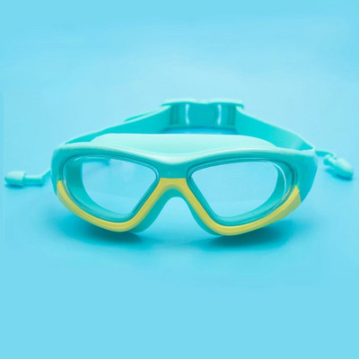 2022. aasta suurte raamidega laste ujumisprillid Ujumisvastased ultraviolettvalgusega ujumisprillid Mugav tihend HD kõrvatropid One